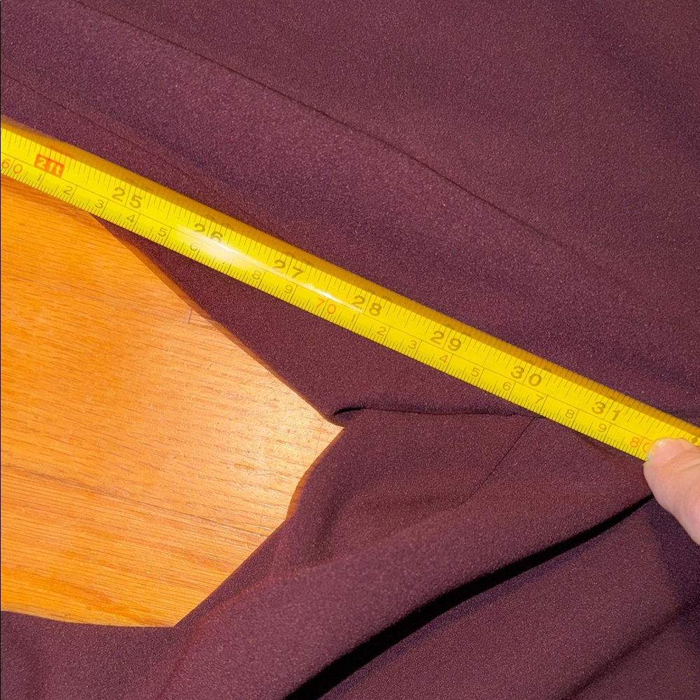 Stunning, Elegant Women’s Connected Apparel Eggplant Sleeveless Jumpsuit size 12 - Picture 7 of 9